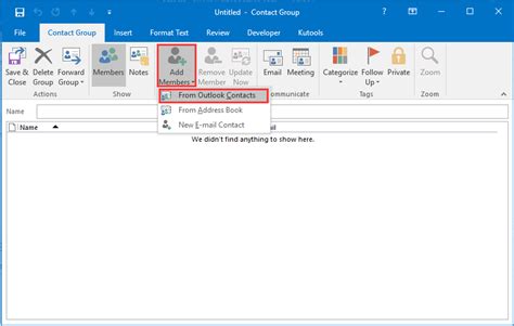 Excel Outlook Distribution List Analysis