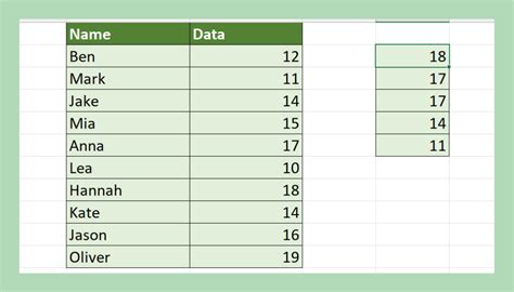 Excel Page Size Chart