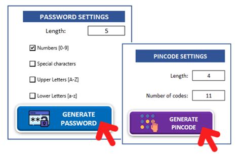 Excel Password Generator Button