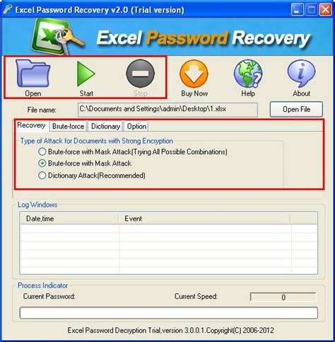 Excel password hacking methods