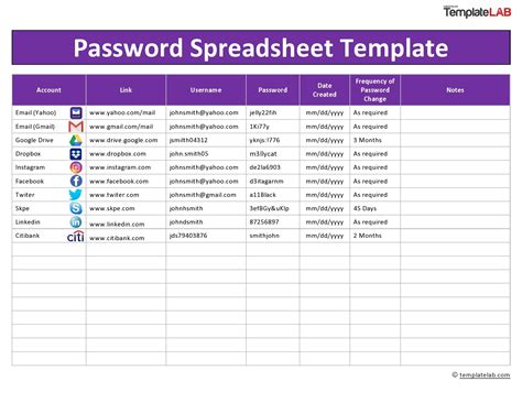 Excel Password Manager Software