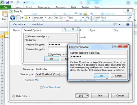 Excel Password Reset