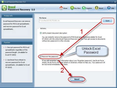 Excel Password Unlocker