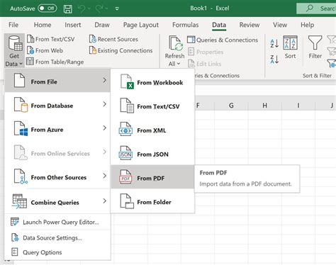 Excel PDF Importer