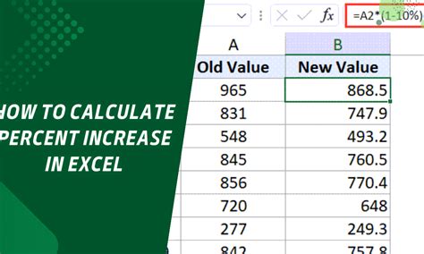 Excel Percentage Increase Shortcuts