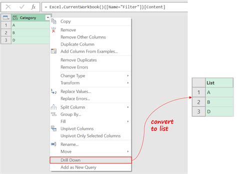 Excel Pivot Range Values Power Query