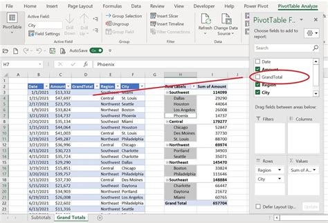 Excel Pivot Table