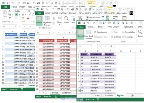 Excel Pivot Tables Data Model