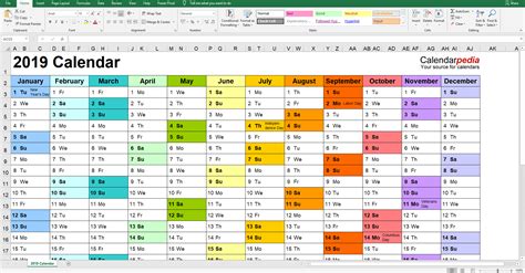 Excel Planner Template