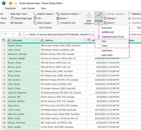 Excel Power Query Category Example