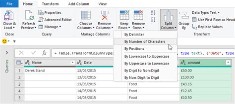 Excel Power Query Data Extraction