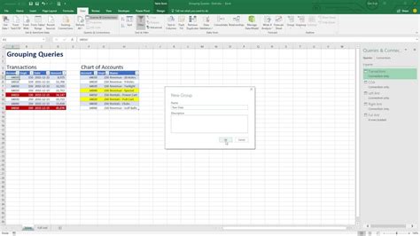 Excel Power Query Date Grouping