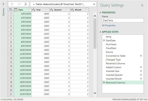 Using Power Query for date manipulation in Excel