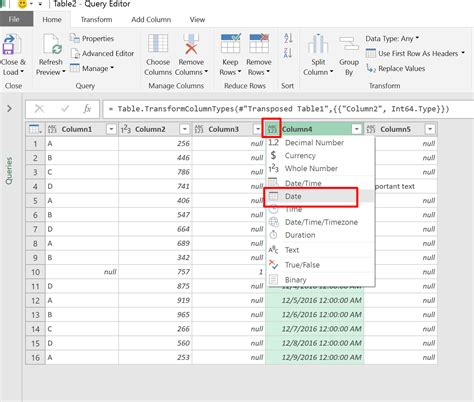 Deleting every other column using Power Query