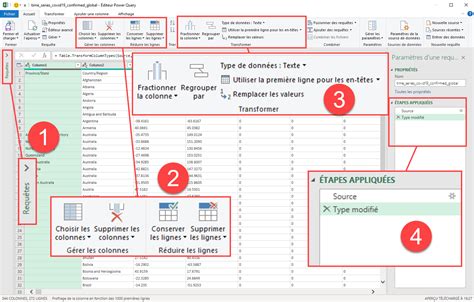 Excel Power Query Interface