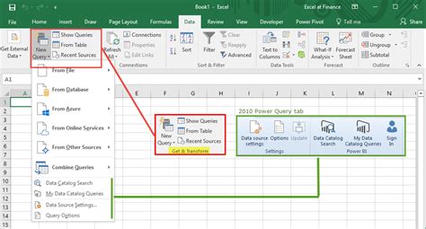 Listing tab names with Power Query