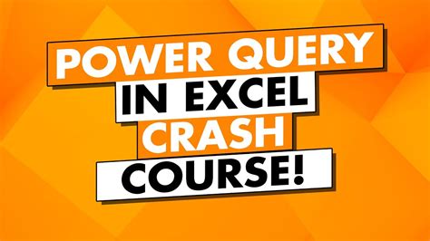 Excel Power Query Training