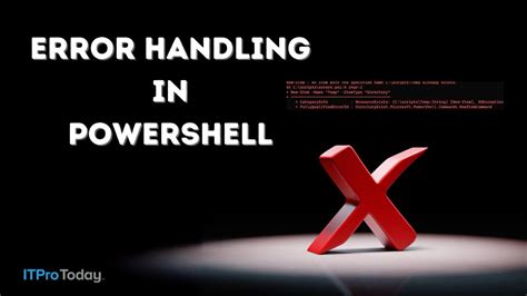 Excel PowerShell Error Handling