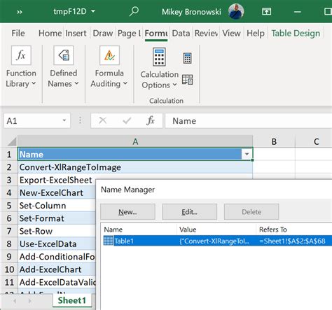 Excel PowerShell Integration