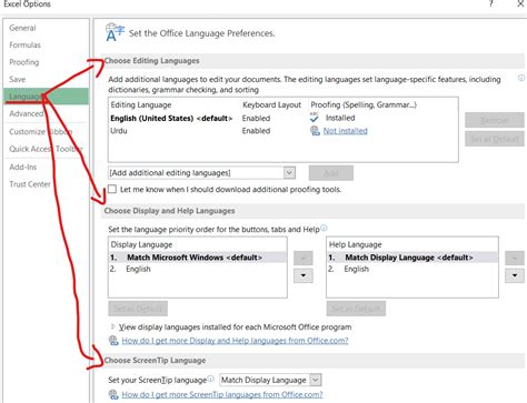 Excel Preferences Keyboard