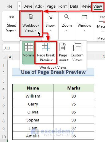 Excel Print Area Issues