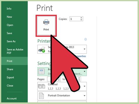 Excel Printing