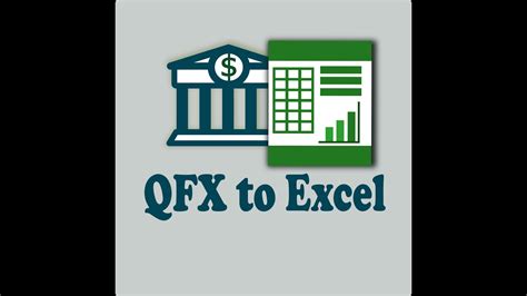 Excel QFX Conversion Example