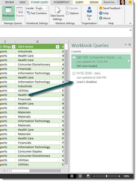 Excel Queries Example 4