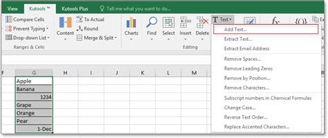 Excel Quotes Around Text Image 1