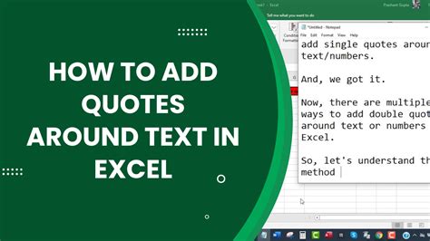 Excel Quotes Around Text Image 5