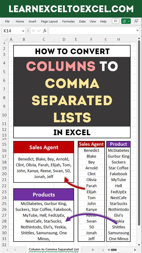 Excel quotes and commas gallery example