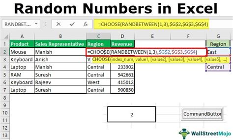 Excel Random Number Algorithms