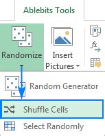 Using the Shuffle button in Power Query to randomize rows in Excel