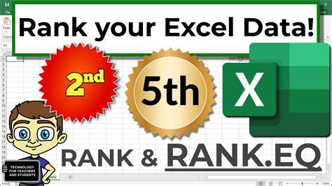 Ranking data in Excel using the RANKIFS function