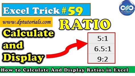 Excel Ratio Calculator