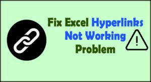 Excel Rebuild Hyperlink