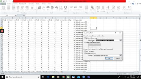 Excel Recode Methods