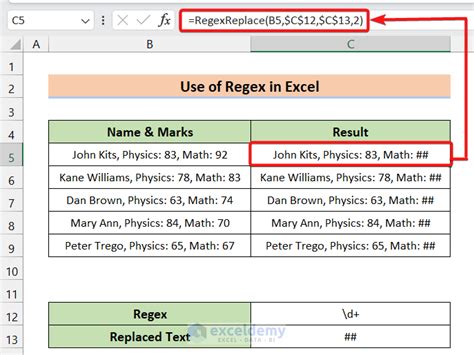 Using regular expressions