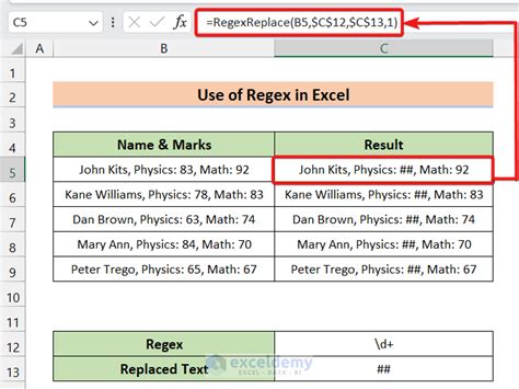 Excel Regular Expressions Gallery