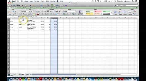 Excel Reload File Menu on Mac