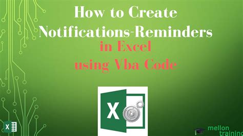 Excel Reminder VBA