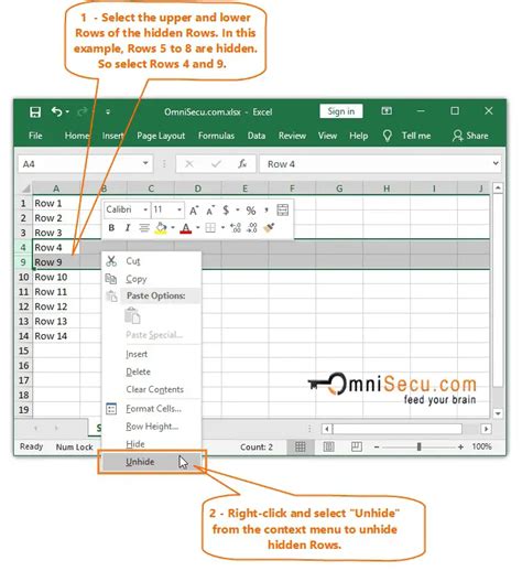 Excel Remove All Hidden Rows