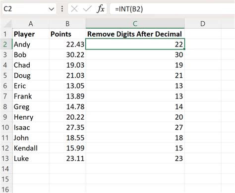 Using the RIGHT Function in Excel