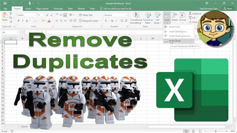 Excel Remove Duplicates Tool