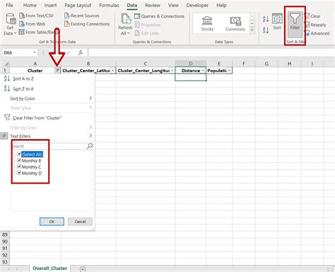 Excel Remove Extra Rows Filter