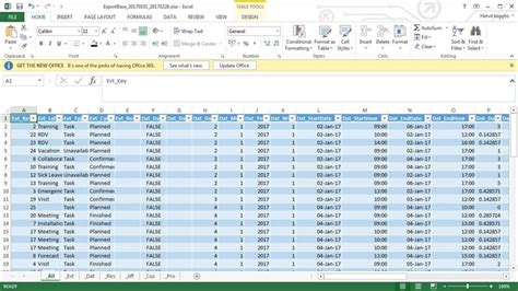 Excel Report Components