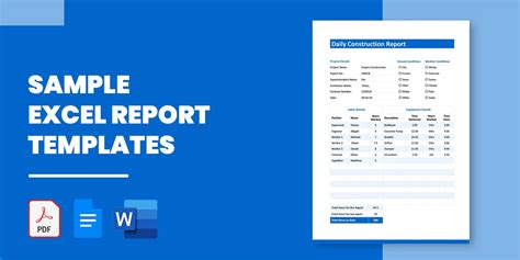 Excel Report Template