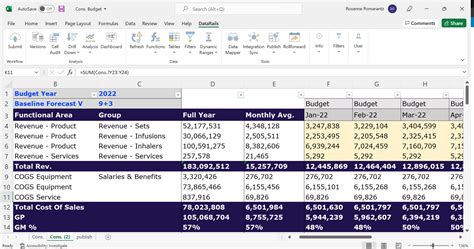 Excel Reporting Formulas