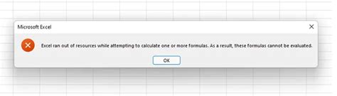 Excel Resource Error Image 3