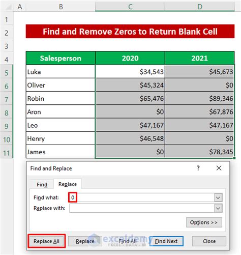 Excel Return Blank